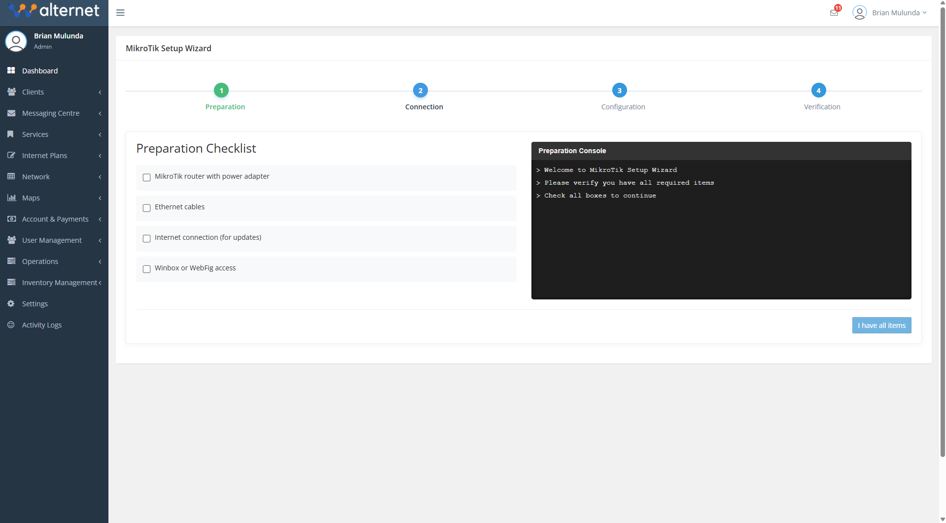Automatic Router Setup